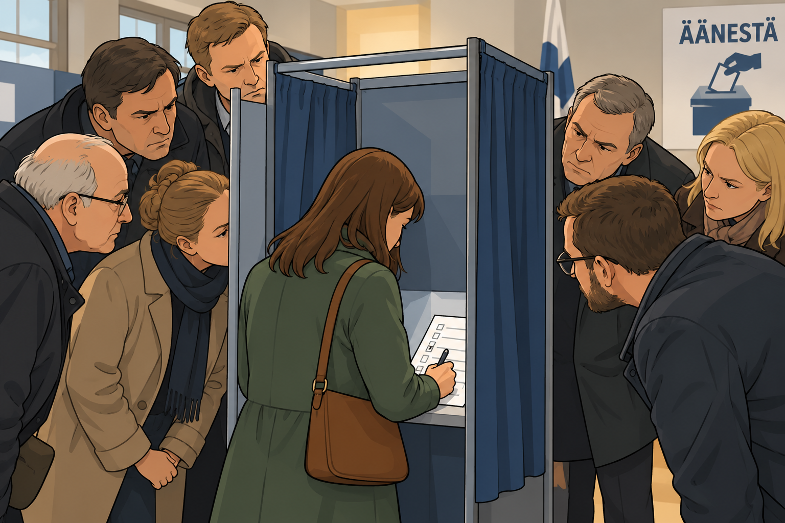 Ruotsissa 60 ilmoitusta erilaisista vaalivilpeistä