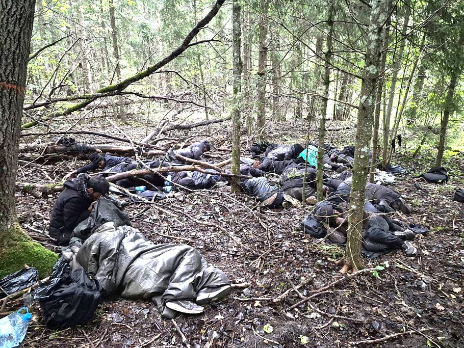 Liettuassa ollut kiireinen viikko, kymmeniä laittomia joukkosaapujia kiinni