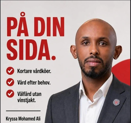 ARTIKKELIA KORJATTU: Työtön ja luottohäiriöinen somali pääsi Ruotsin eduskuntaan