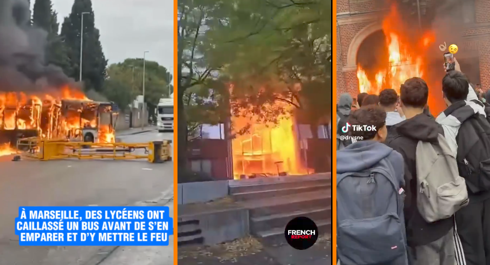 Filmejä: Normipäivä Ranskassa; busseja ja kouluja tuleen